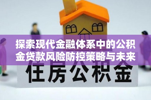 乐亭探索现代金融体系中的公积金贷款风险防控策略与未来发展趋势