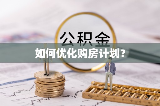 乐亭如何优化购房计划？