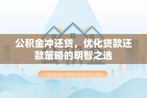 乐亭公积金冲还贷，优化贷款还款策略的明智之选